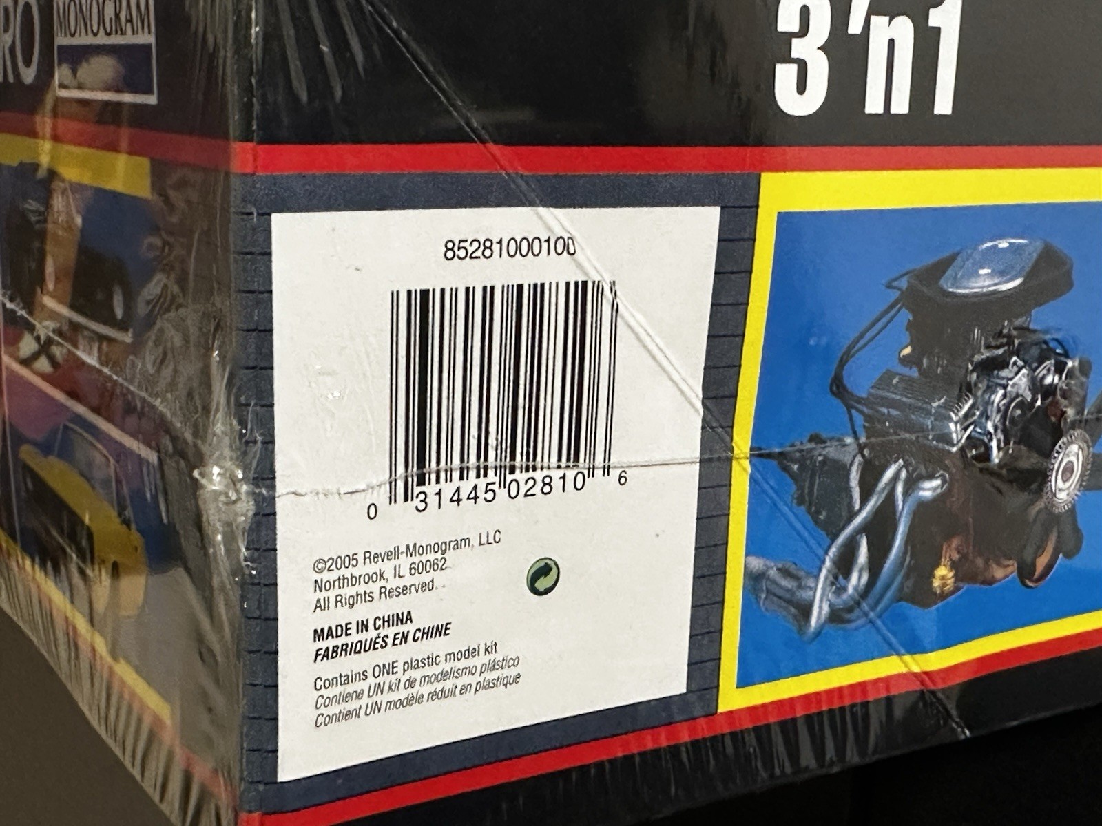 MONOGRAM 1969 CAMARO #85-2810 1/12 MODEL KIT SEALED CHEVROLET 2005