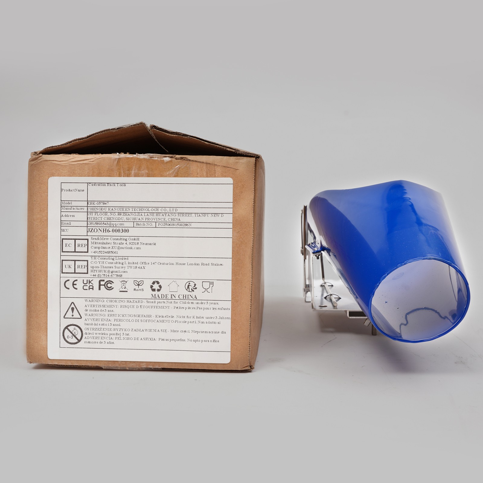 Piglet Castration Rack Portable Pig Sterilization Tool Pig Castration Rack Tools