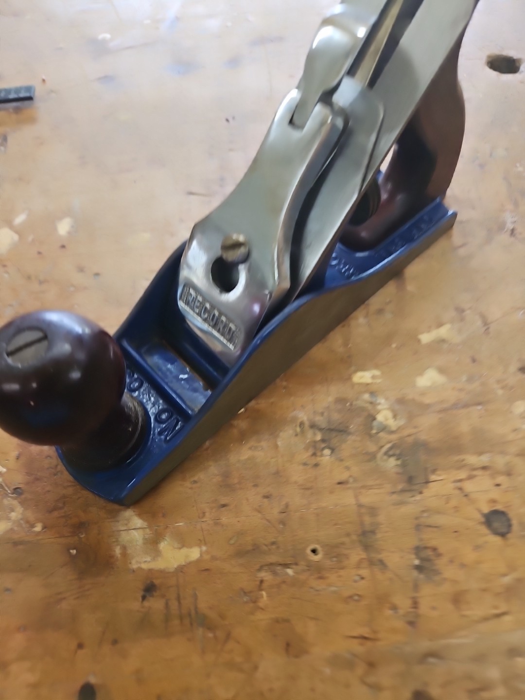 Record No 03 smoothing hand plane, smooth bottom, made in England