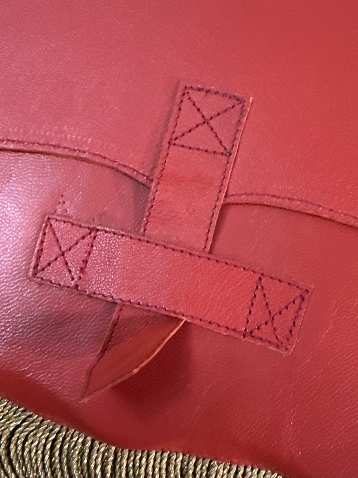 French Napoleonic Officer’s Sabretache Dispatch Case 5th Hussar Regiment Mounted