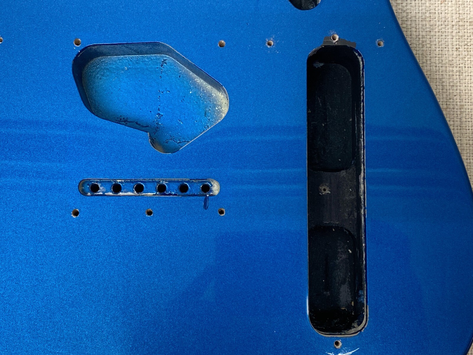 OEM Fender Squier TELE BODY LAKE PLACID BLUE Electric Guitar Telecaster