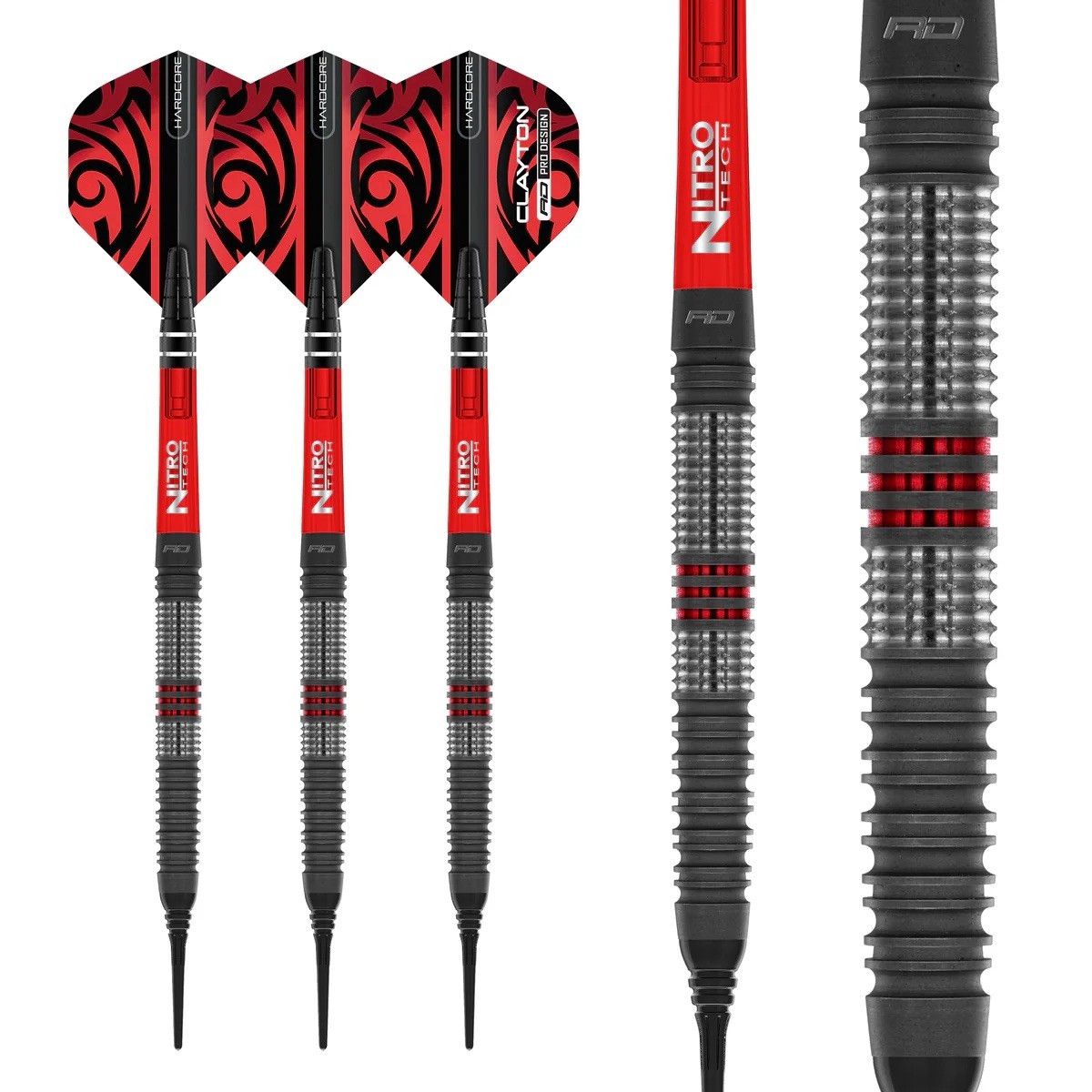 Red Dragon JONNY CLAYTON HIRAETH- Soft Tip Darts- 20g