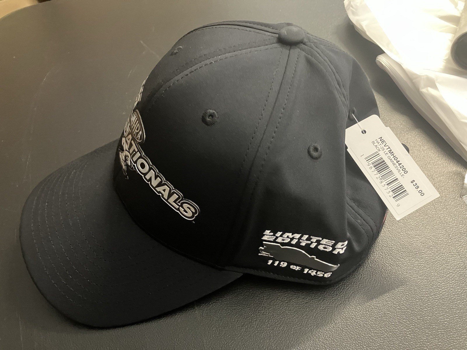 NHRA DRAG RACING 2025 GATOR NATIONALS NUMBERED EVENT HAT