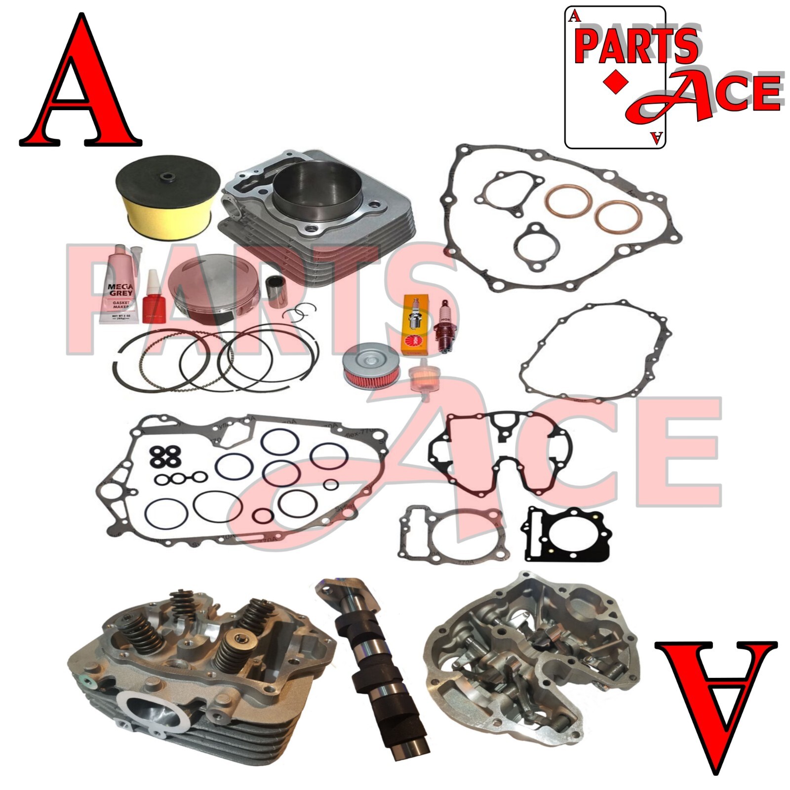 Honda Trx400ex 440cc Big Bore Cylinder Carburetor Intake Head Camshaft 99-08