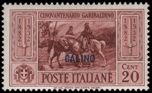 Italy-Aegean Islands-Calino #18 MH