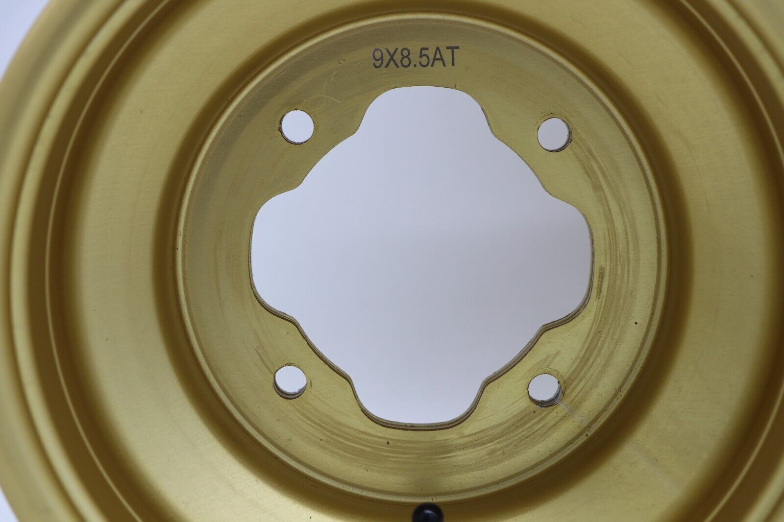 2 x rear aluminum wheels rims 4x115 Yamaha Banshee Raptor YFZ450r GOLD Grade B