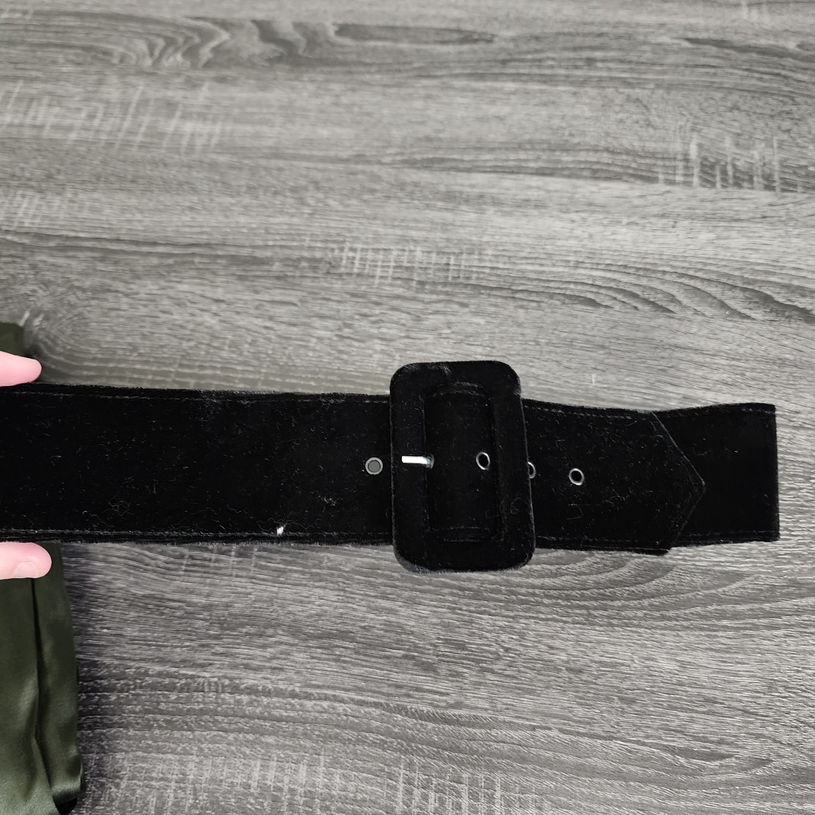 Pinup Girl Deadly Dames Courtesan satin wiggle dress with belt