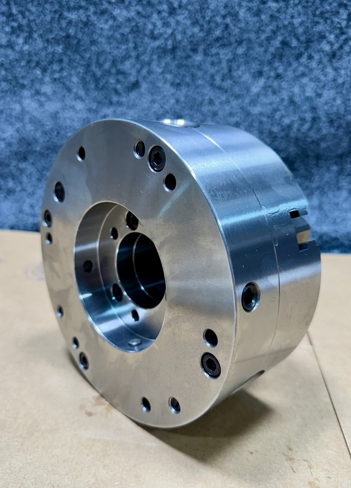 BUCK AT063RC 6" Inch 3 Jaw Manual Lathe Chuck Plain Back