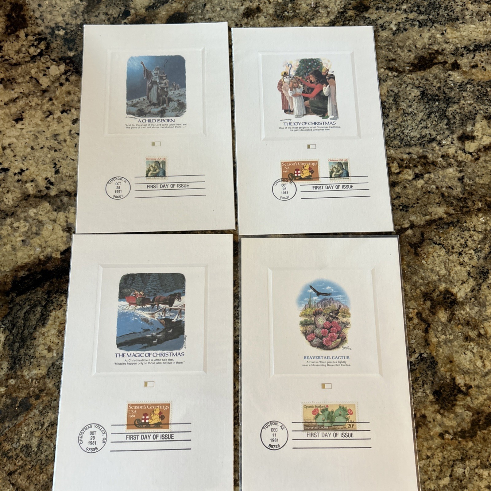 Lot of 75 FLEETWOOD PROOF CARD w 1st Day of Issue, late 70’s and 1980’s great