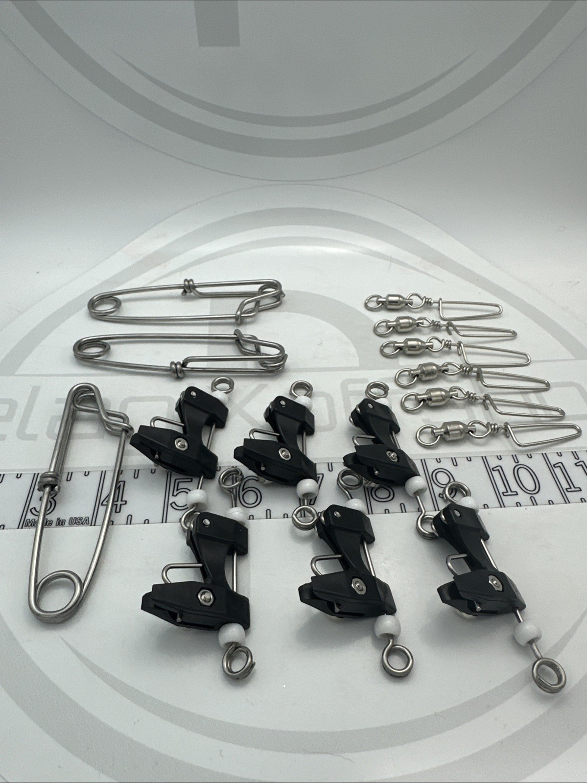 6 Outrigger Release Trolling Clips Bluefin Tuna Kite Fishing FREE SHIPPING.