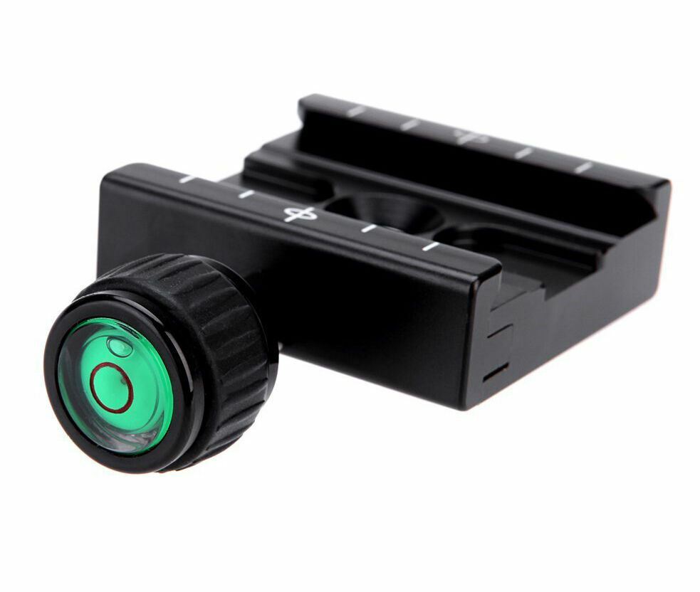 Adapter Plate Square Clamp with Gradienter for Tripod Ball Head Arca Swiss