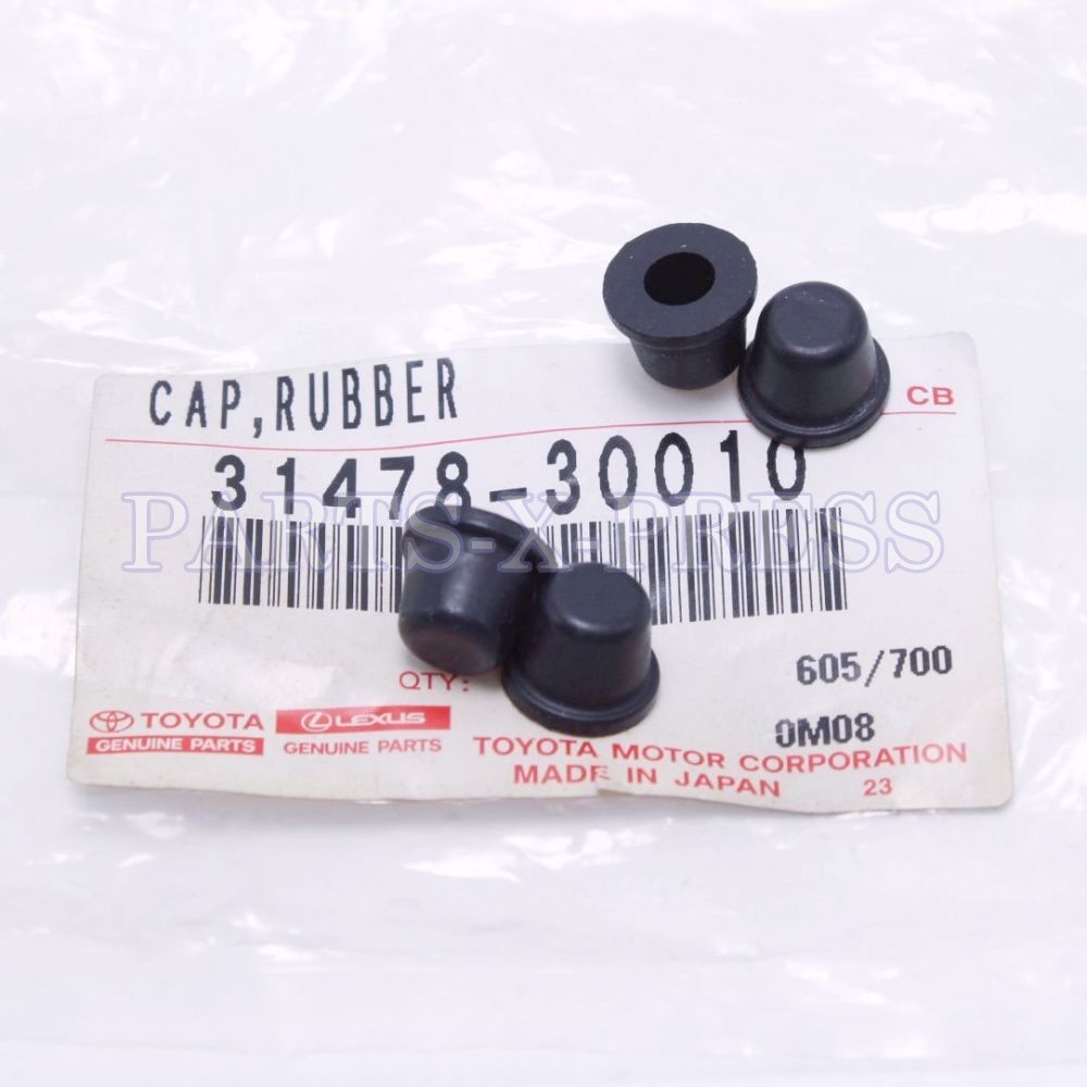 NEW GENUINE OEM TOYOTA SCION LEXUS  SET OF FOUR BRAKE BLEEDER PLUGS  31478-30010