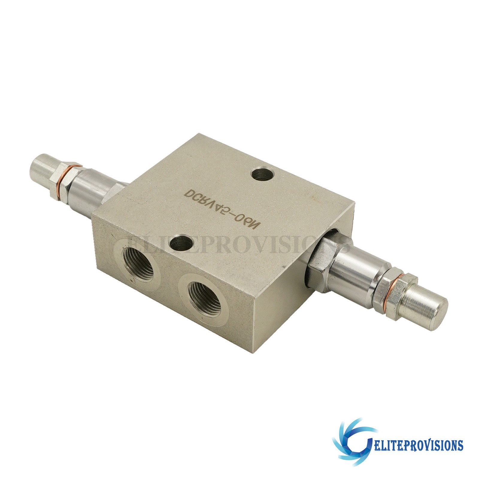 Dual Crossover Hydraulic Relief Cushion Valve 3/8” NPT Ports 12 GPM Max Flow US