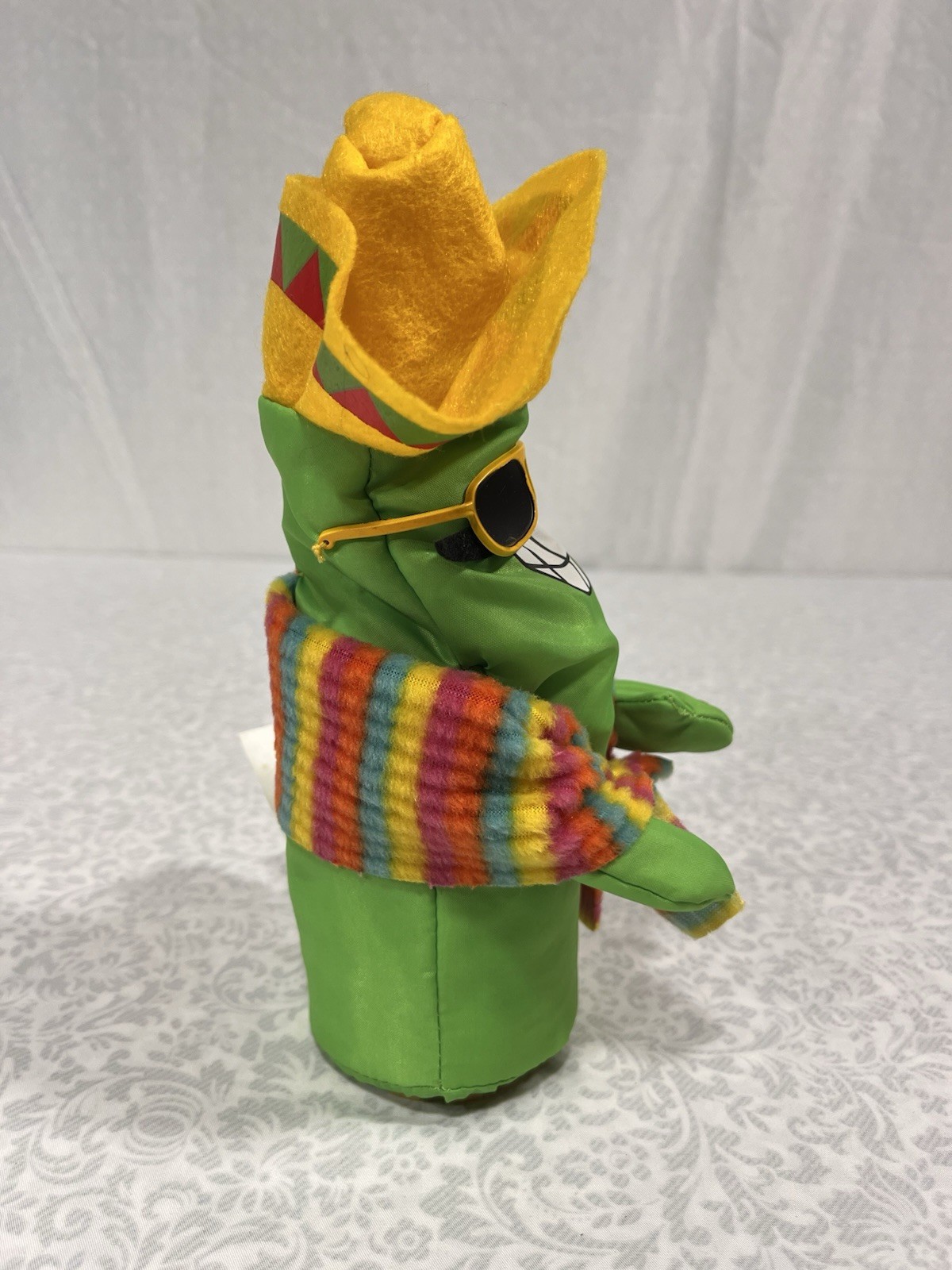 Gemmy "PEDRO" Animated Dancing Cactus Tree Animated Plush Sings Tequila 9”