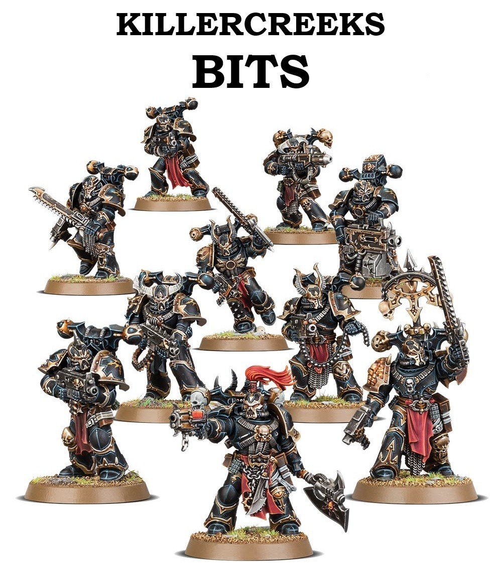 Warhammer 40K Chaos Space Marine Squad Legionaries Bits Bitz Multi Listing