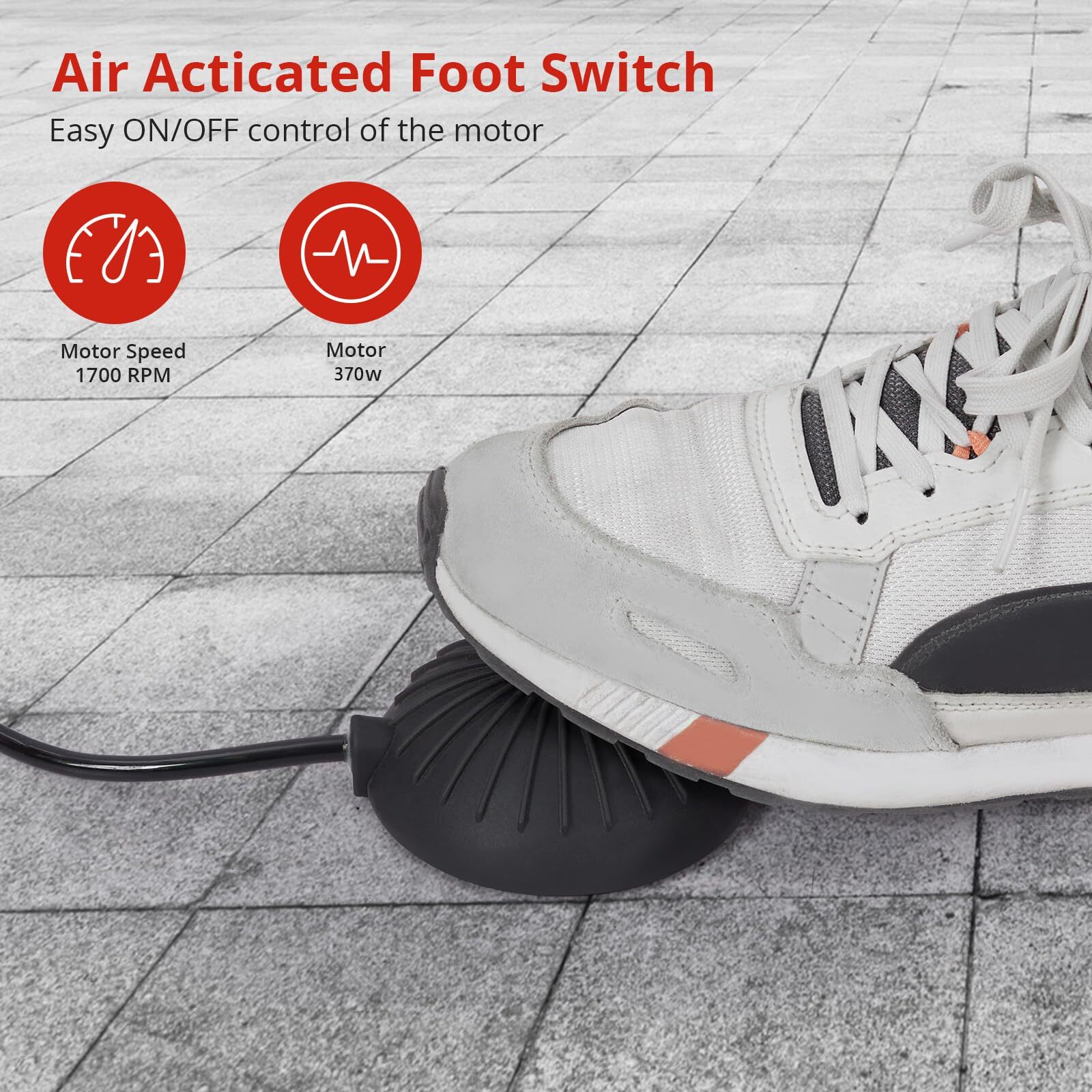 75 FT x 1/2 inch Electric Drain Cleaner Machine Drain Auger Auto Feed With Kits