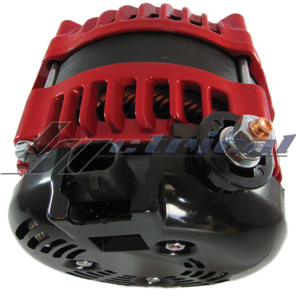 HIGH OUTPUT 300 AMP RED ALTERNATOR FOR CHEVY CADILLAC GMC 1500 2500 3500 YUKON