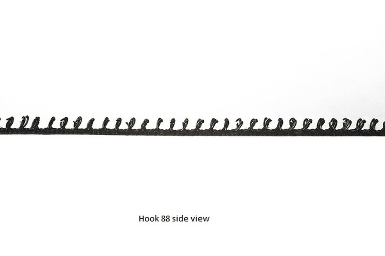 Velcro® Brand 2" Inch Wide Black Hook and Loop Set - SEW-ON TYPE - 2 YARDS