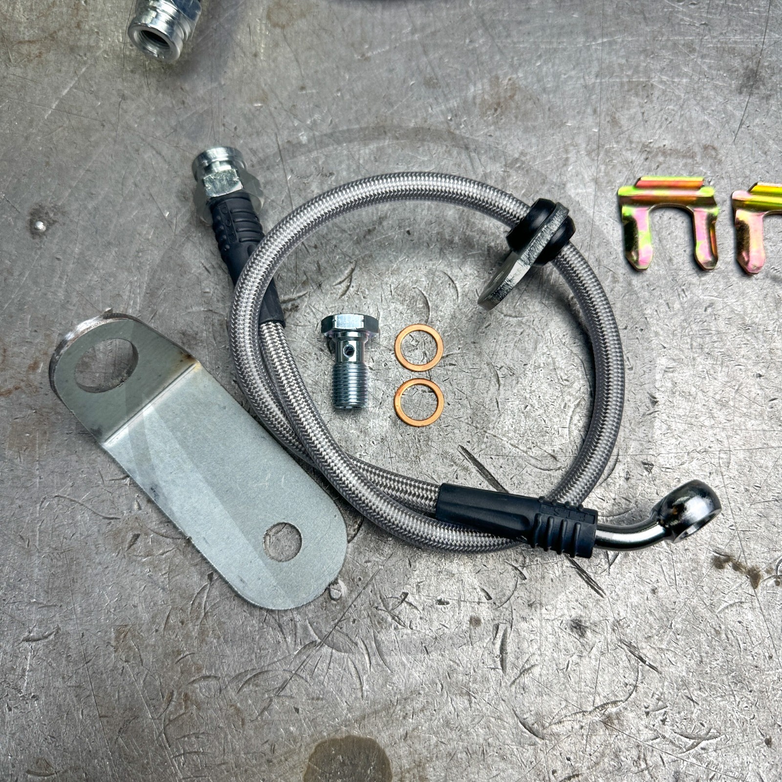 Stainless Steel Front & Rear Brake Line Kit for 06-11 Honda Civic Si 8th Gen