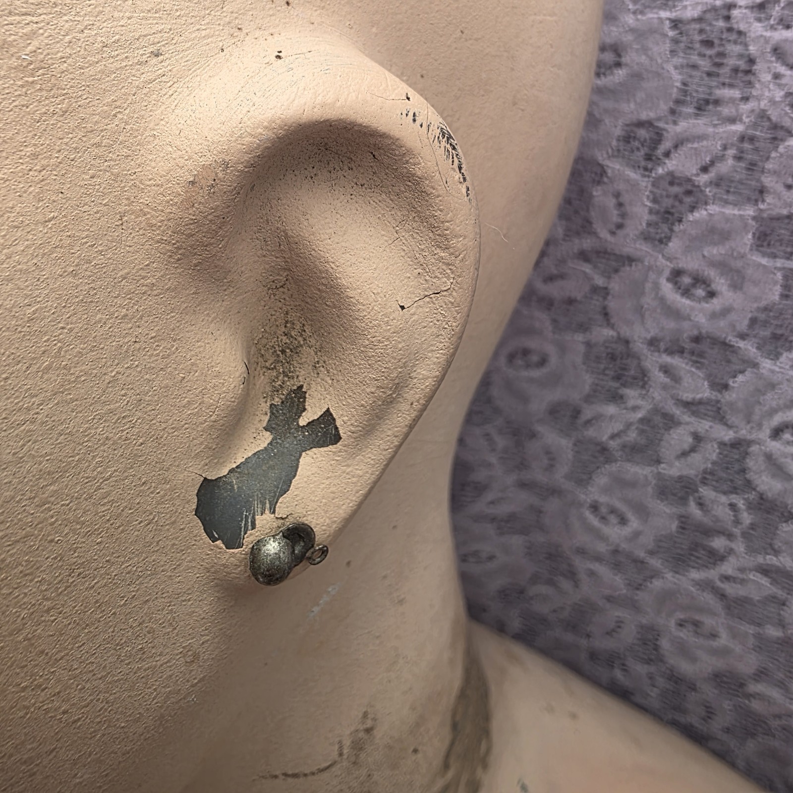 Vintage 'Vera' 1950's - 1960's Fibreglass Bust Manniquin