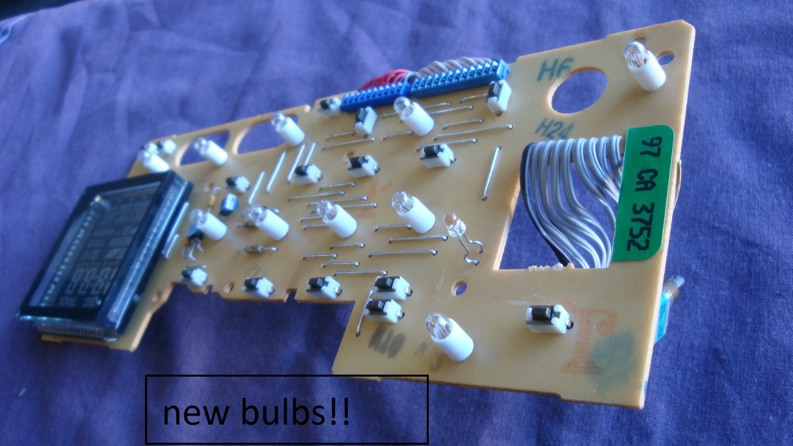 GM RADIO DISPLAY LIGHT BULBS FOR CD CASETTE STEREO