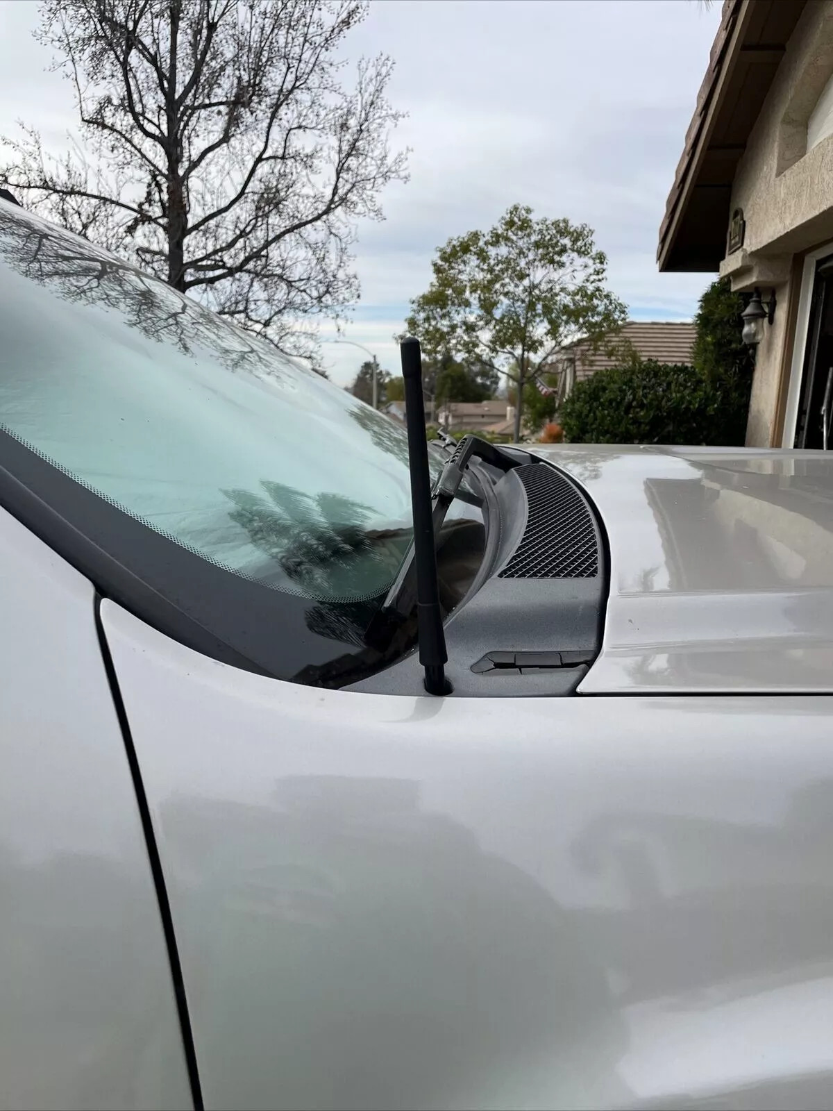 7" Short Black Rubber Antenna Mast Radio AM/FM for Chevrolet Silverado 2006-2025