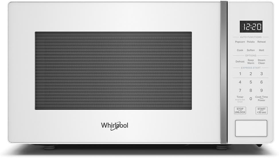 Whirlpool 0.7 Cu. Ft. White Microwave | 700W with Steam Clean Technology