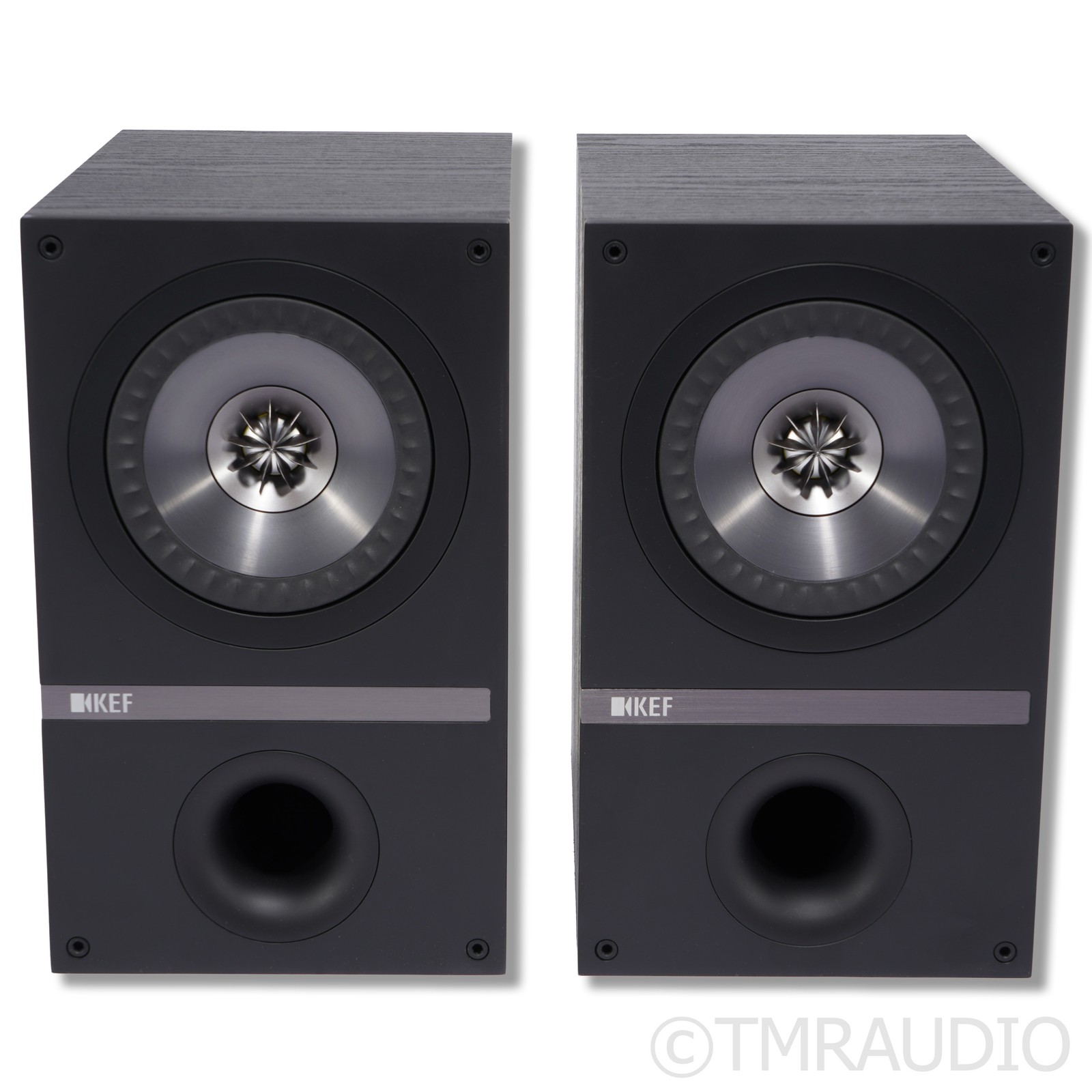 KEF Q100 Bookshelf Speakers; Black Pair