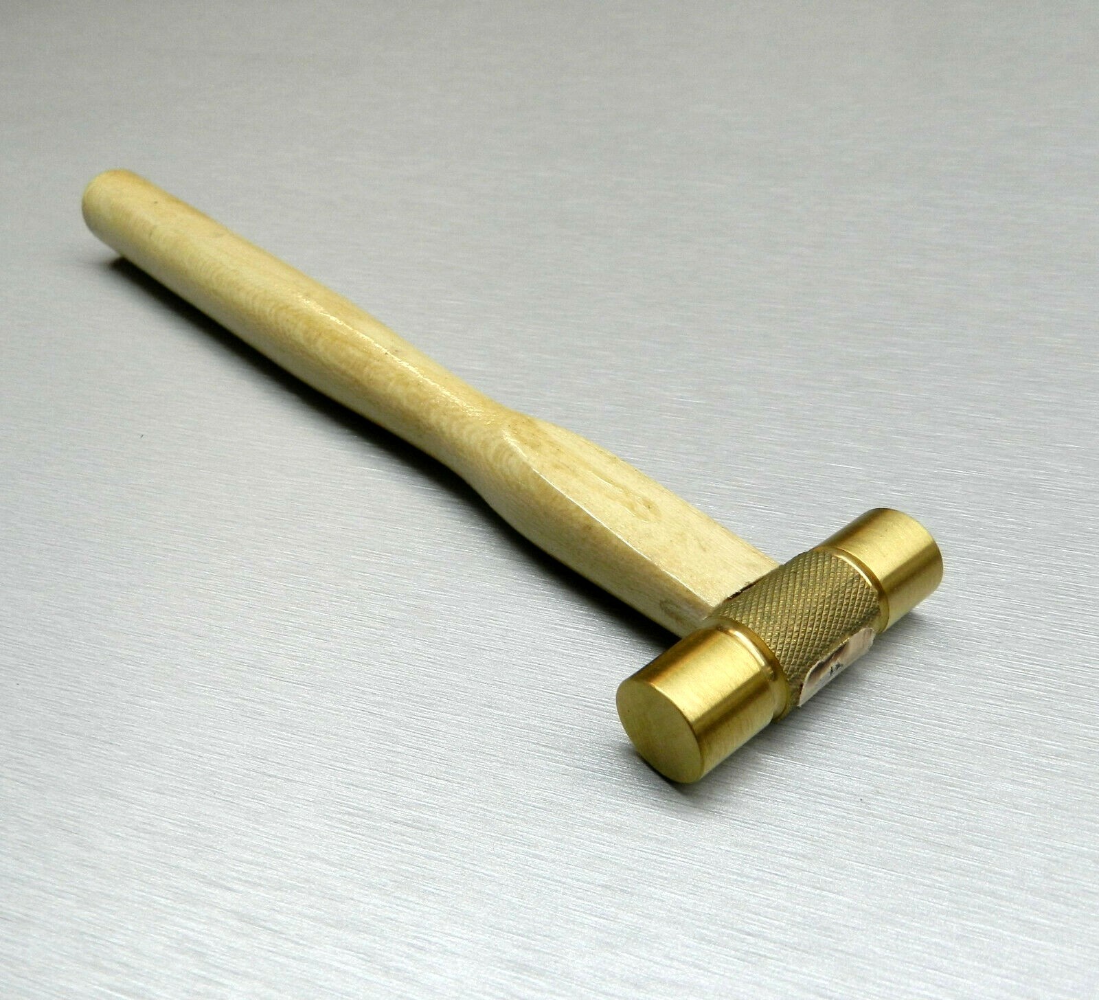 Brass Hammer Flat Face Head Solid Brass Metalsmith Hobby & Craft Soft Hammer