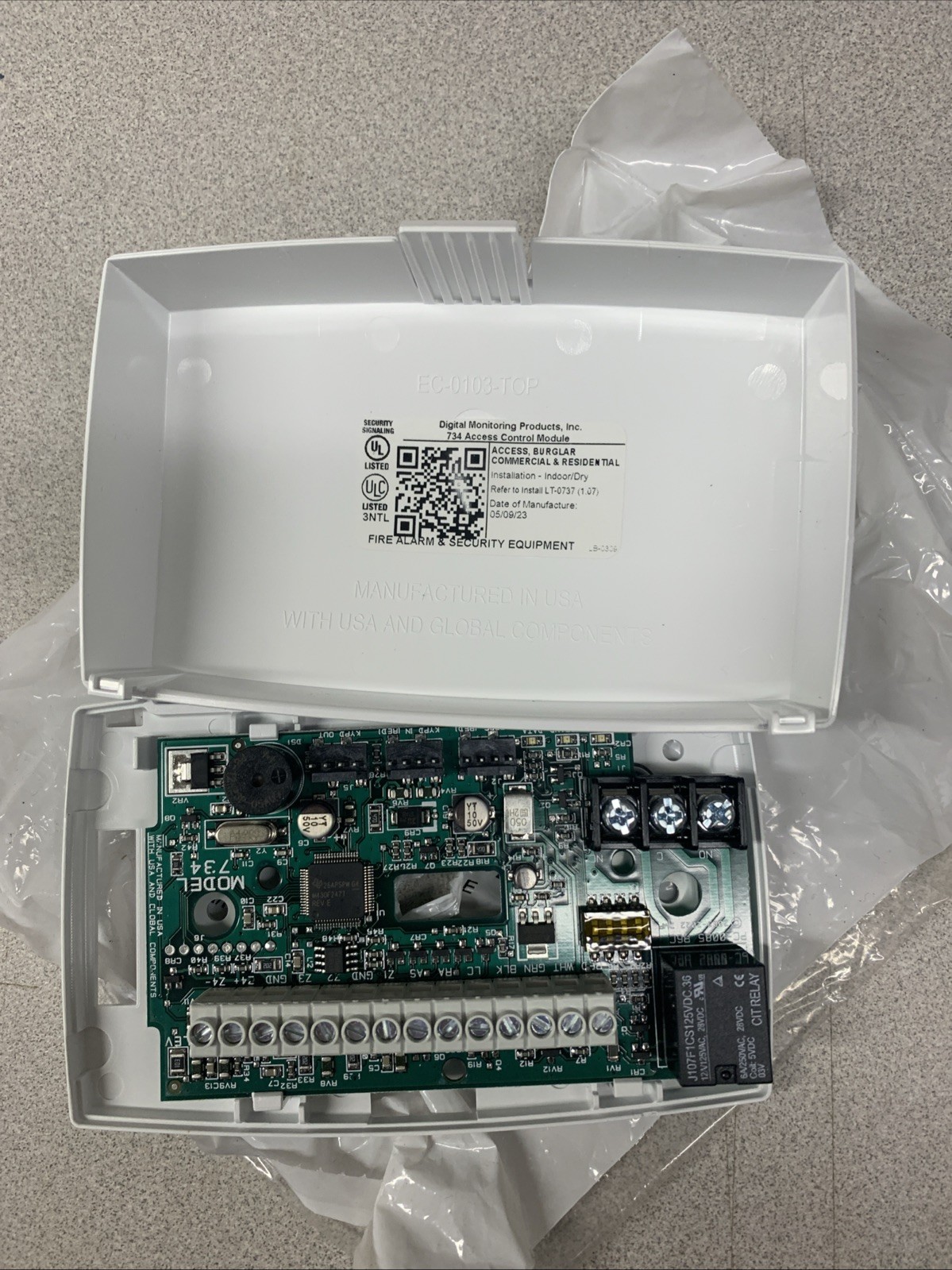 DMP 734 Control Module