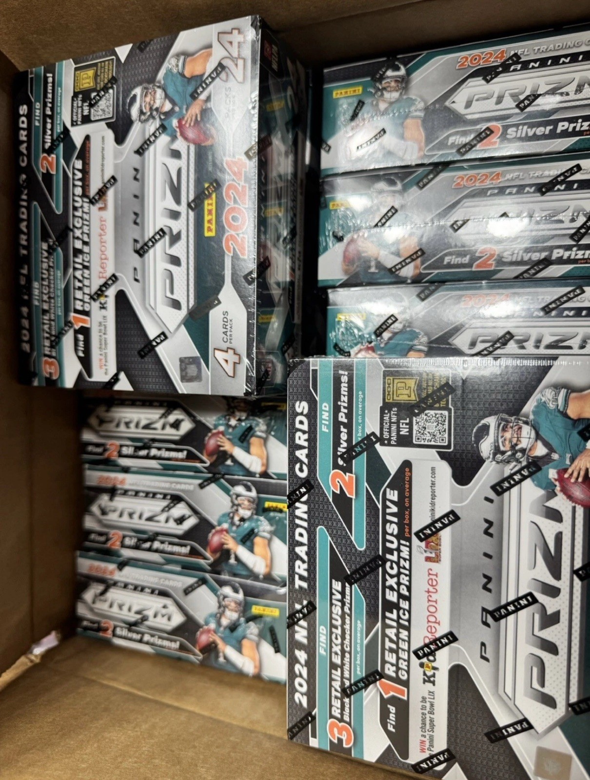 2024 PANINI PRIZM FOOTBALL HOBBY RETAIL BOX SEALED 🏈CHECKERBOARD