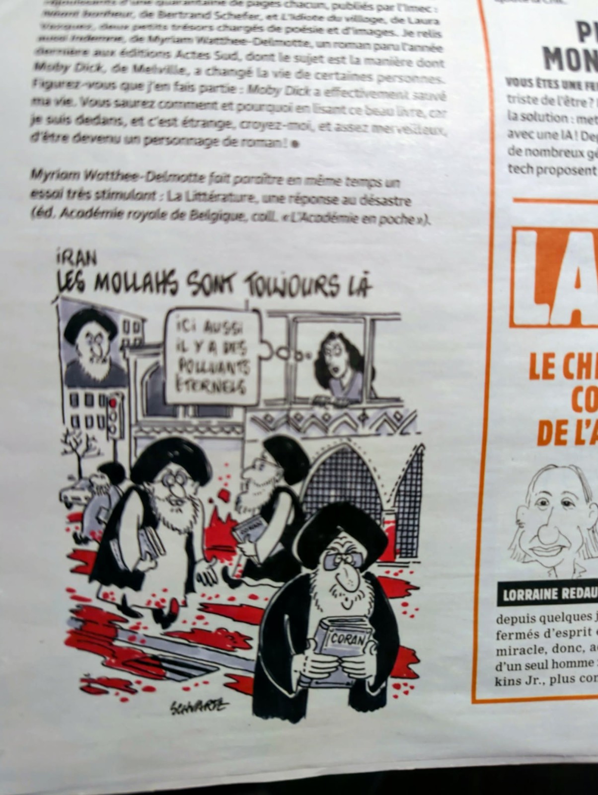 CHARLIE HEBDO N°1750 French Magazine Iran Mollah Khameni 02/04/2026