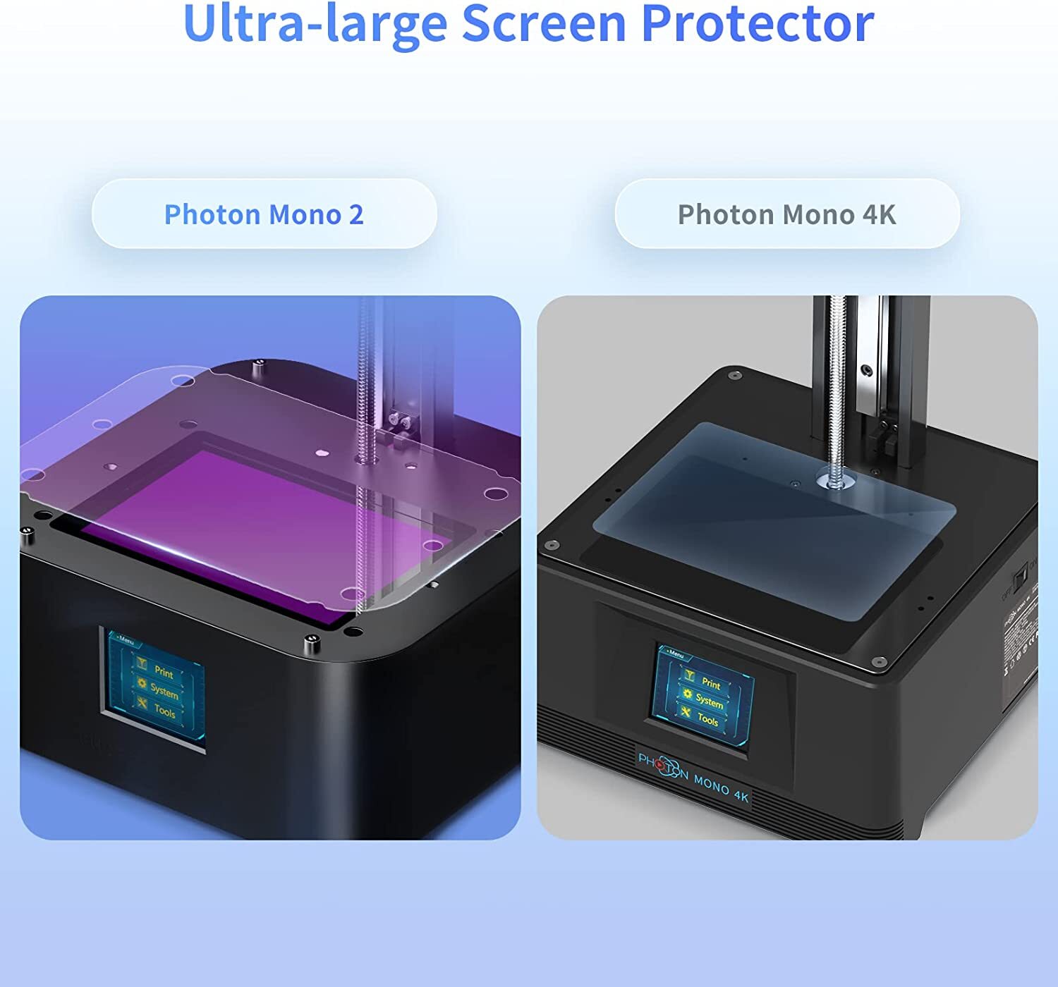 ANYCUBIC Photon Mono 2 Resin 3D Printer 6.6" 4K+ LCD Screen / Wash & Cure 3 lot