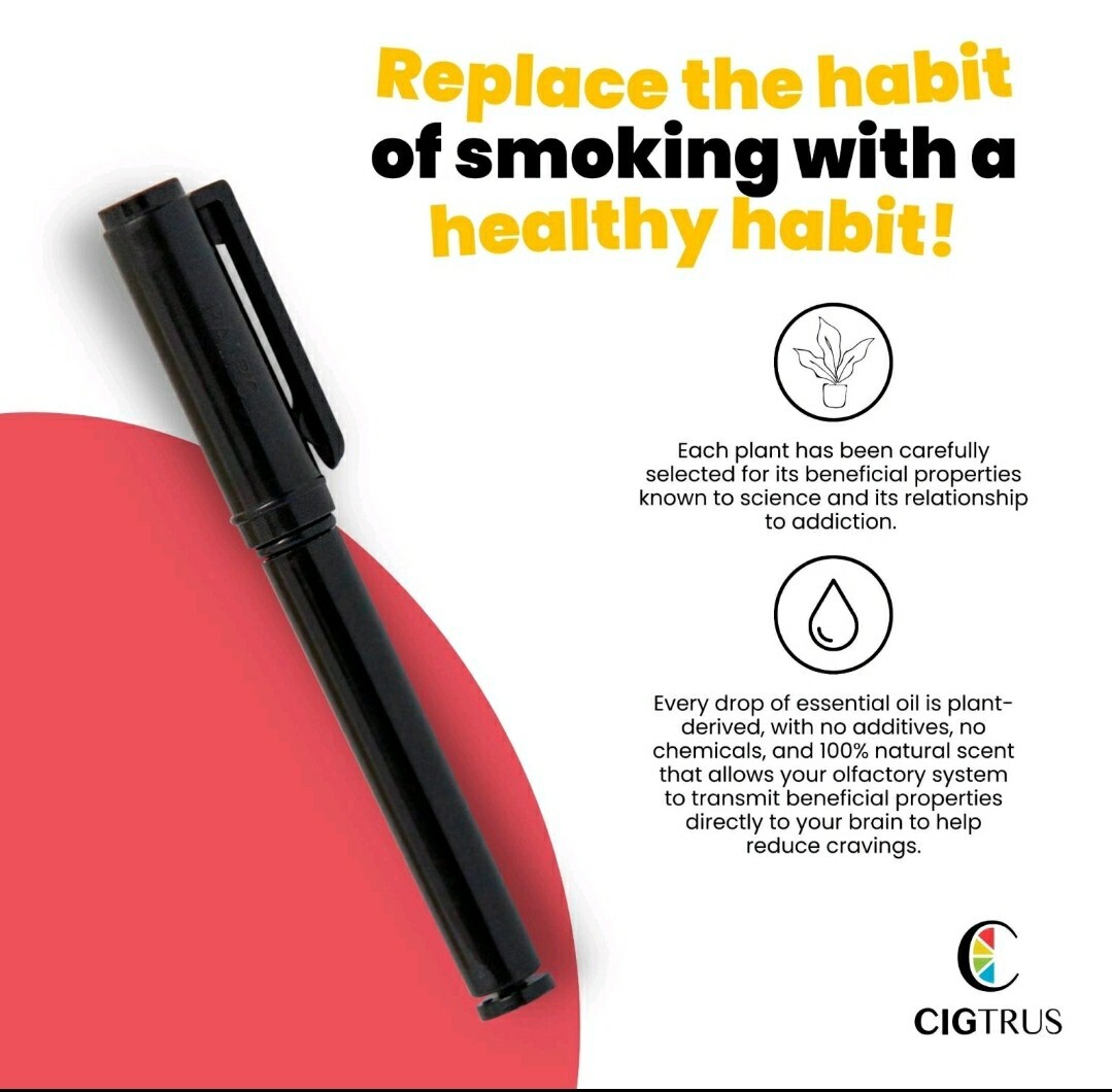 Quit Smoking Natural Alternative Aid Refreshing Citrus Lime Aroma Inhaler Box 20