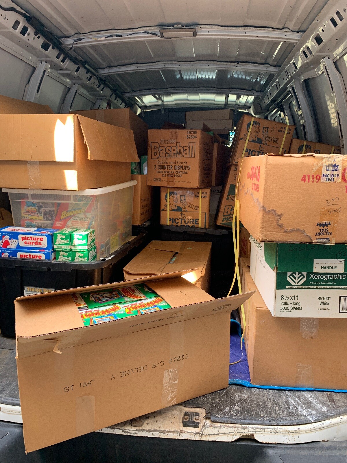 Old BASEBALL Cards - Huge Bulk 100 cards Lot In UNOPENED VINTAGE PACKS