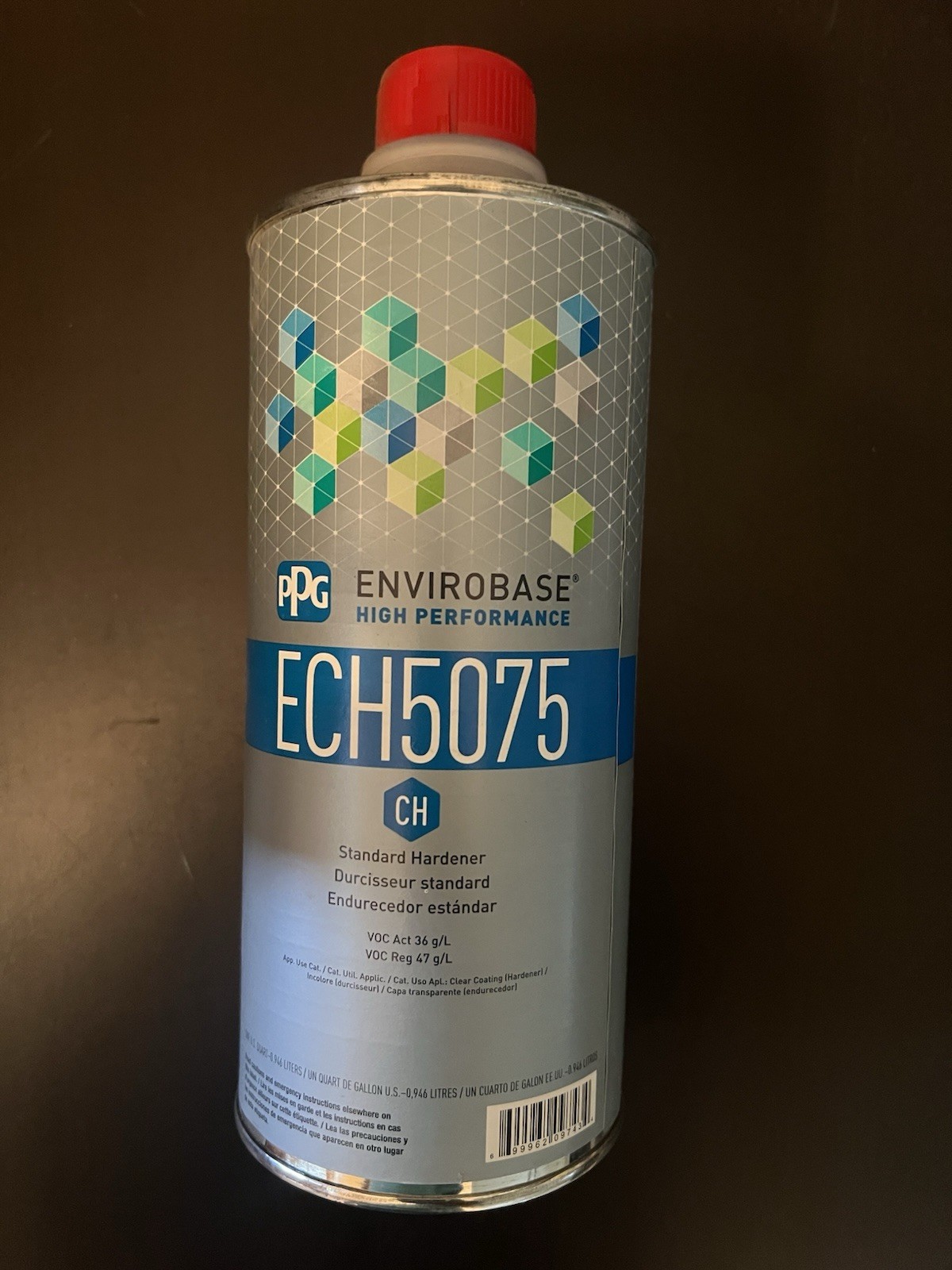 PPG EnviroBase ECH5075 Standard Hardener 1 Quart Can Never Opened + Free Ship 📦
