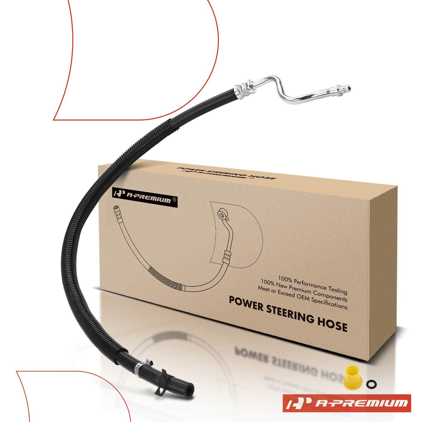 New Power Steering Return Line Hose Assy for Ford F-150 04-09 Lincoln Mark LT