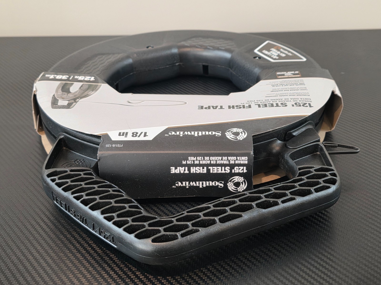 Southwire Fish Tape 1/8-inch Wide x 125-ft Flat Steel, Model # FTS1/8-125