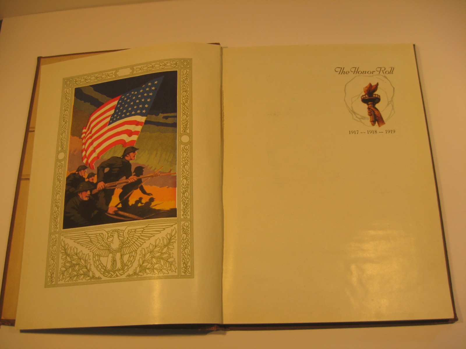 With The Colors Kittitas County Yearbook 1917 1918 1919 USA