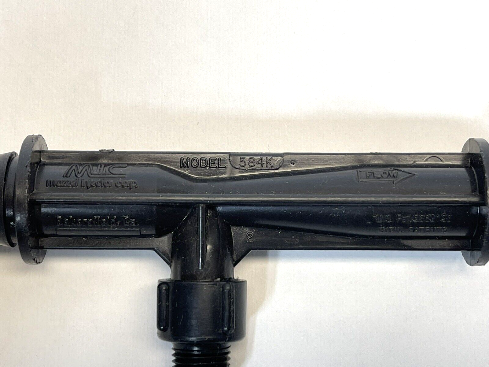 NEW GENUINE OEM MAZZEI 584K SPA HOT TUB OZONE INJECTOR 3/4 KYNAR BLACK 584-PVDF