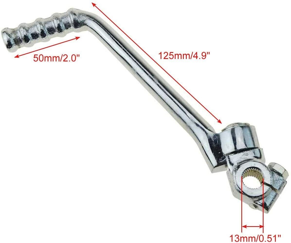 13mm Kick Start Lever Pedal Yamaha YZ50 60 80 85 100 125 250 360 400 426 450 490