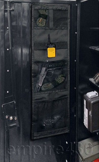 4 Pockets Gun Safe Door Panel Organizer Pistol Firearm Kit Space Saver Accessory