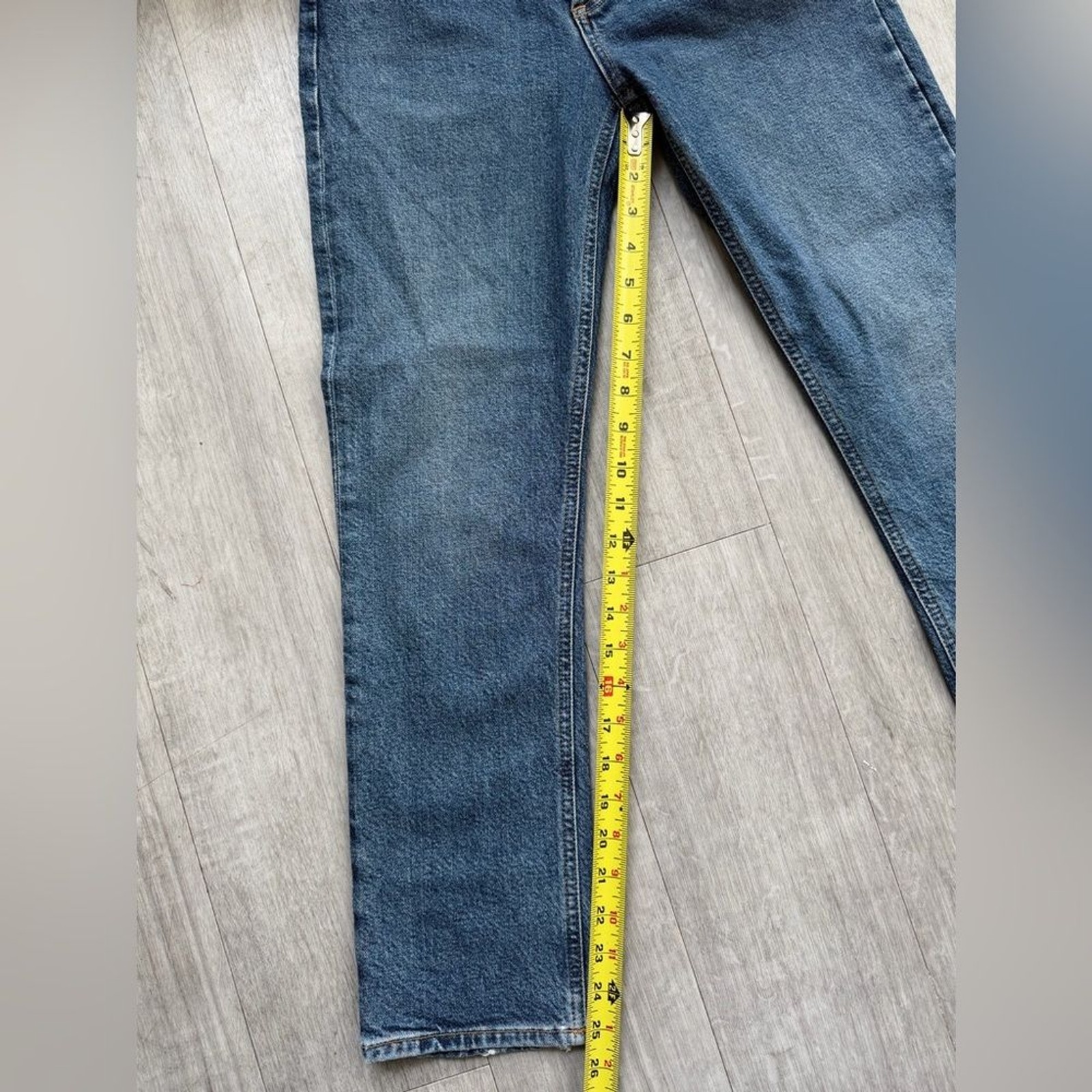 AGOLDE Riley High Rise Straight Crop Jeans in Transfer - Size 25