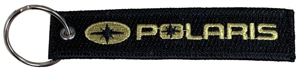 Polaris Embroidered Key Chain, for snowmobiles, off road, motorcycles, ATV