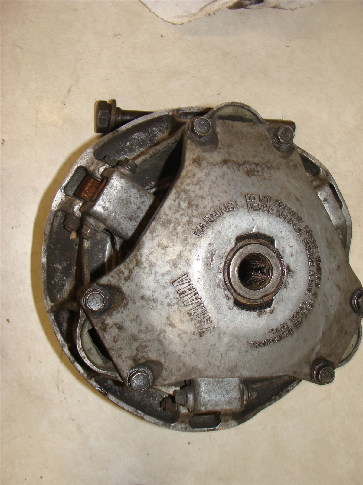 1992 YAMAHA PHAZER 2 II PZ480e primary clutch w bolt belt drive torque cvt