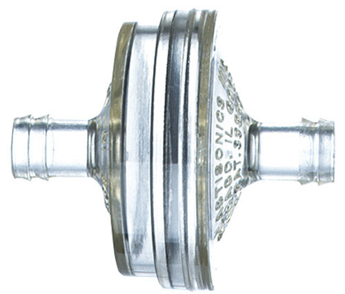 VISU-FILTER INLINE FUEL FILTER5/16" 75 MICRON