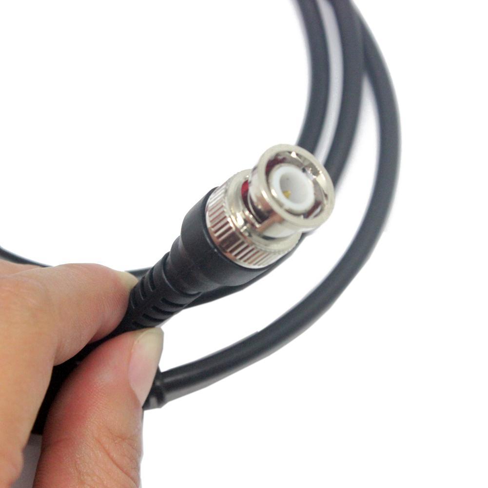 Aidetek Test Clips (Red+Black) to BNC Male And BNC an Alligator Test Clip P1030