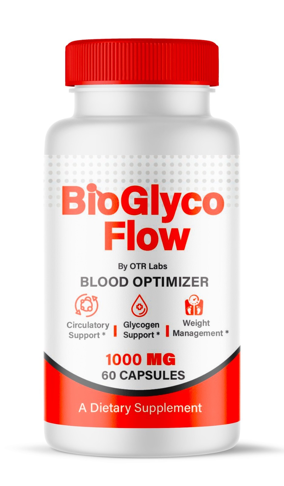 BioGlyco Flow Blood Optimizer, BioGlyco Flow Supplement (60 Capsules)