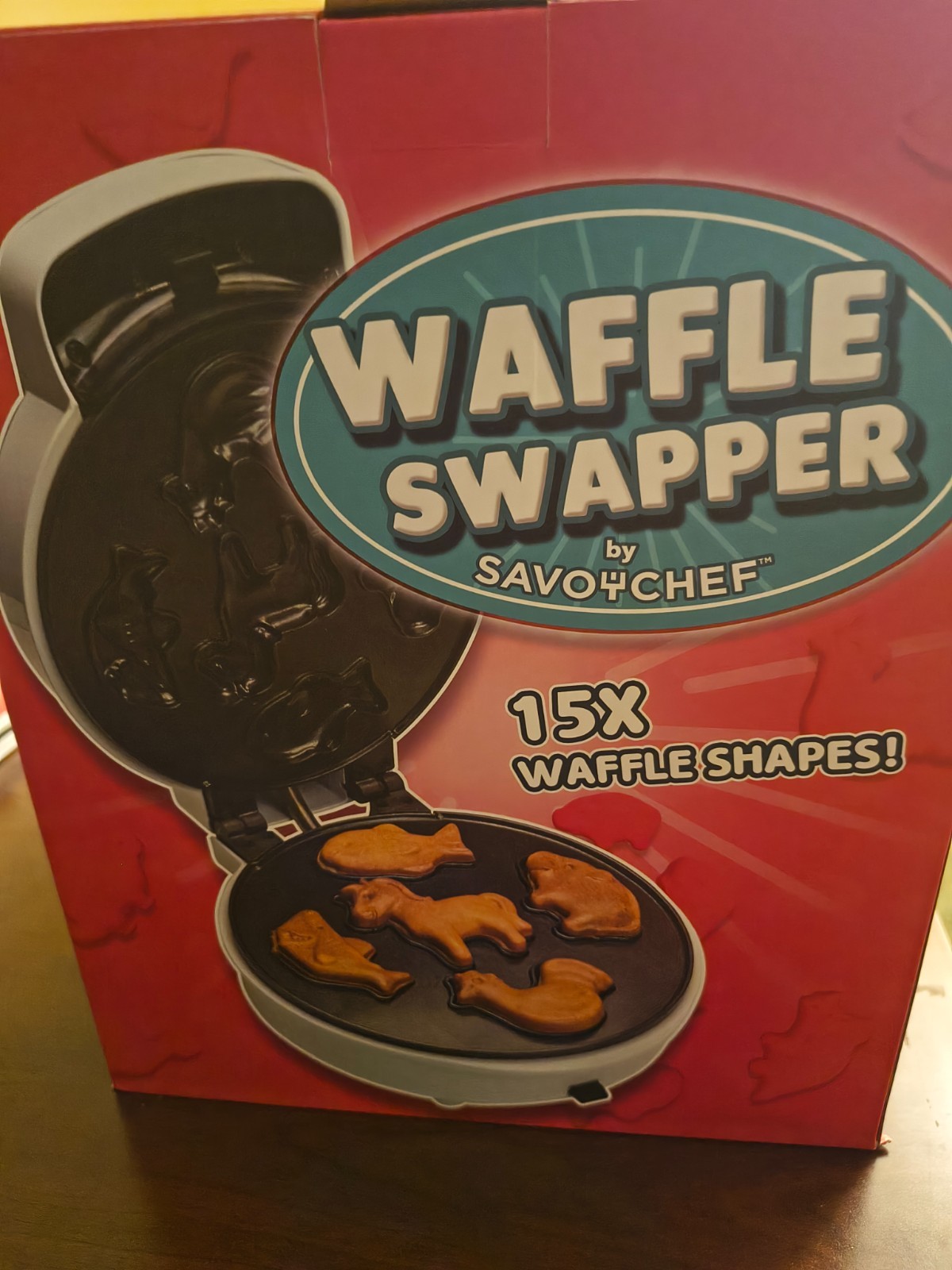 Waffle Swapper by Savoy Chef Pancake Maker for Kids -