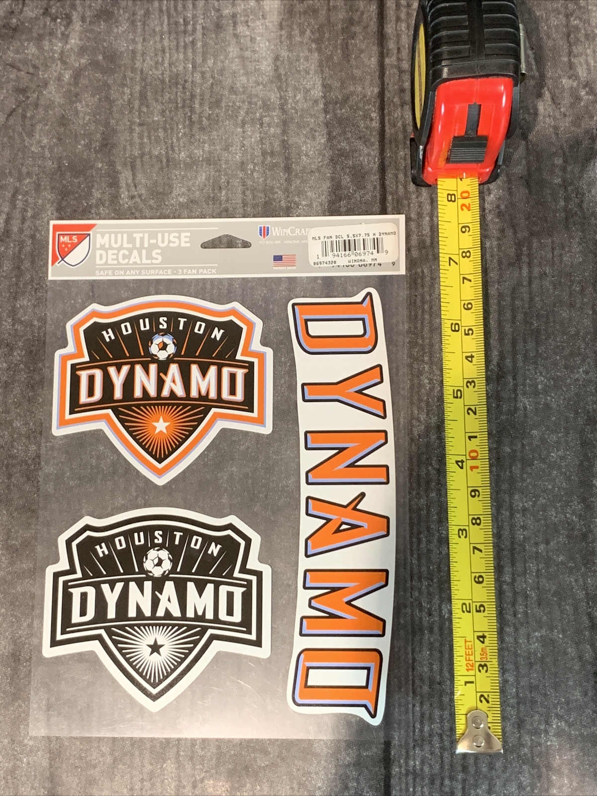 Soccer MLS Team Decal - Houston Dynamo